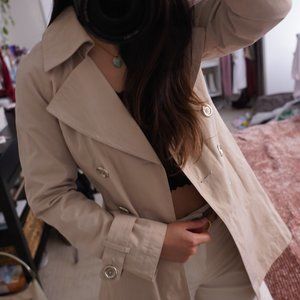 Michael Kors Beige Trench Coat